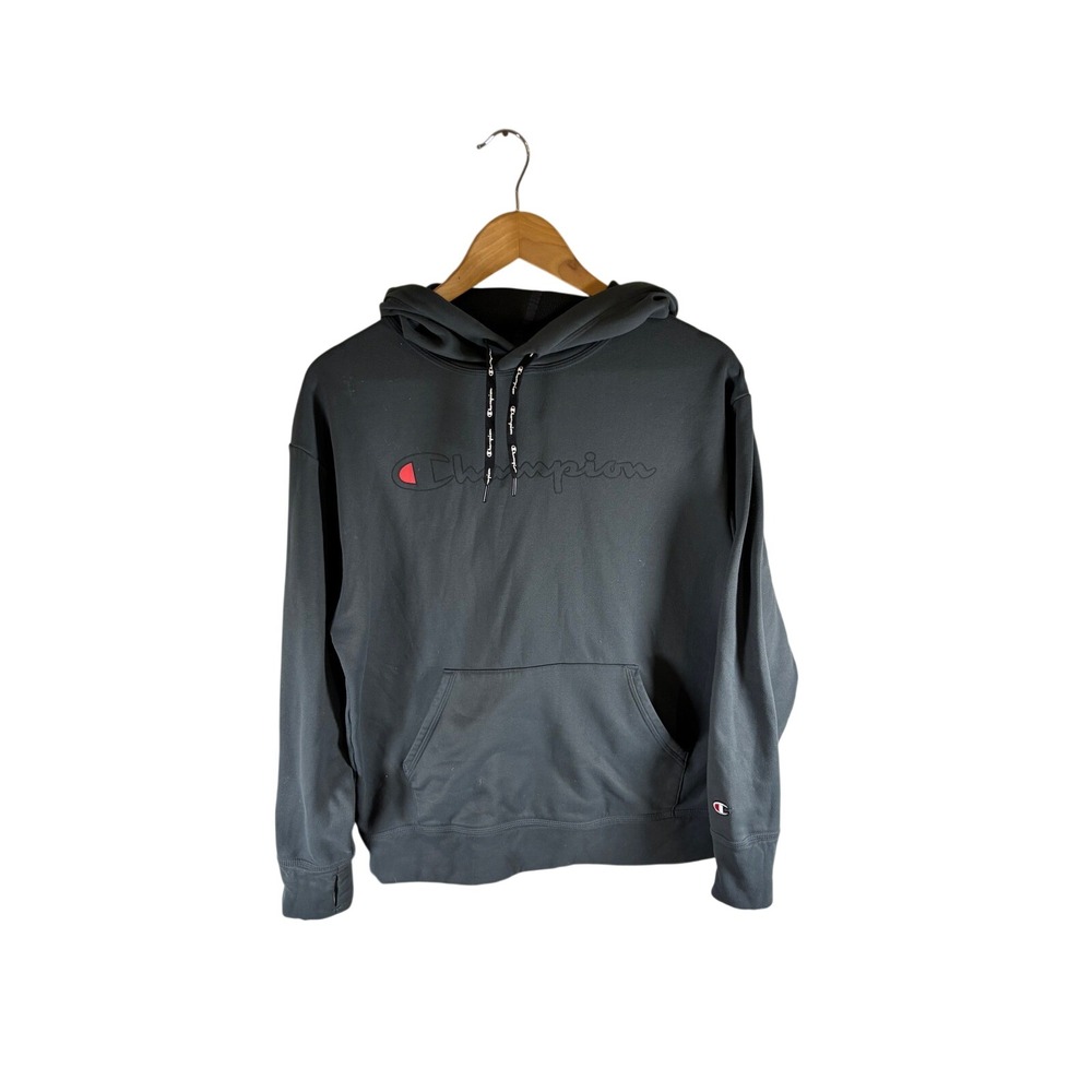 Champion Women's‎ Gray Hoodie Sweatshirt Pullover Athleisure Comfort Size M